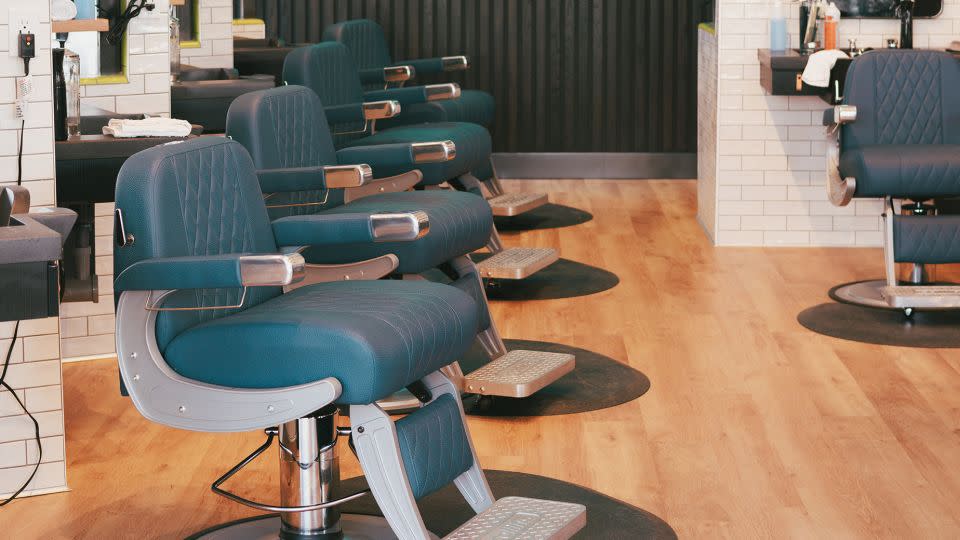 The barbershop is designed to uplift its staff and patrons. - Alex Dean creative