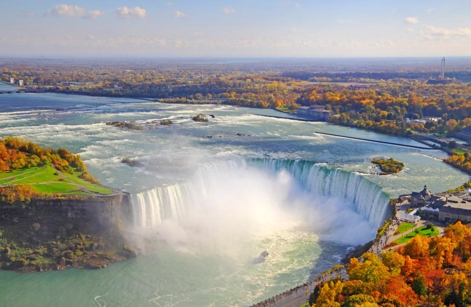 Niagara Falls: the perfect spot to experience an eclipse (Getty Images)