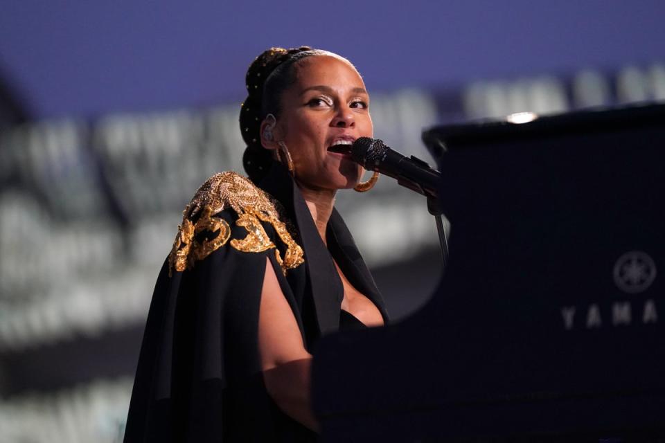 Alicia Keys (Joe Giddens/PA) (PA Wire)