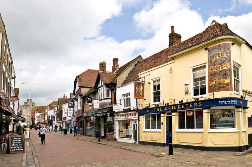 Canterbury town centre