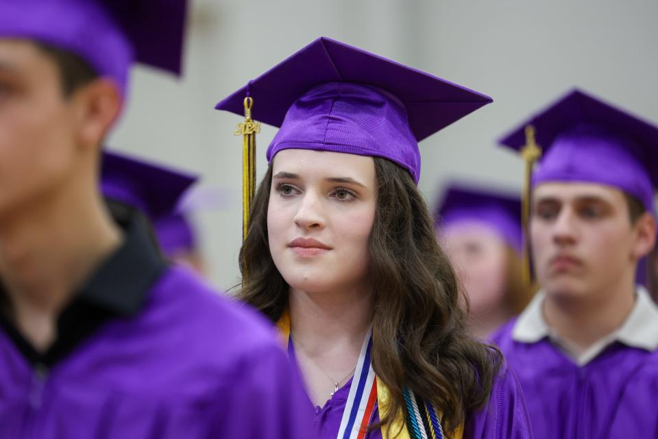 Scenes from the Oliver Springs Academy graduation, in Oliver Springs, Tenn., Tuesday, May 14, 2024.