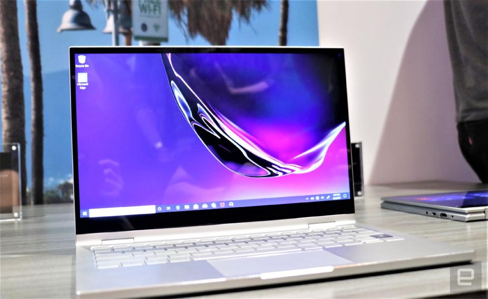 Samsung Galaxy Book Flex Alpha hands-on at CES 2020