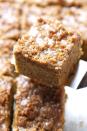 <p>For a sweet treat you can enjoy any time of day, make this delicious pumpkin coffee cake. </p><p><strong>Get the recipe at <a href="https://pinchofyum.com/cinnamon-streusel-pumpkin-coffee-cake-maple-glaze" rel="nofollow noopener" target="_blank" data-ylk="slk:Pinch of Yum;elm:context_link;itc:0;sec:content-canvas" class="link ">Pinch of Yum</a>.</strong> </p>