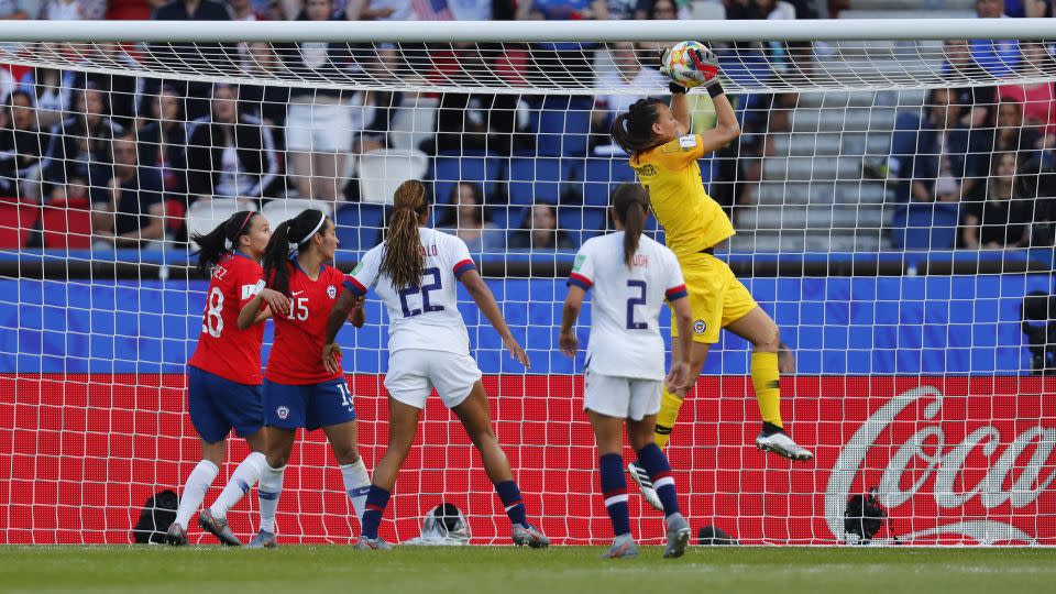 Endler captained Chile at its first ever Women's World Cup in 2019. - Michael Chow/USA Today Network/Reuters