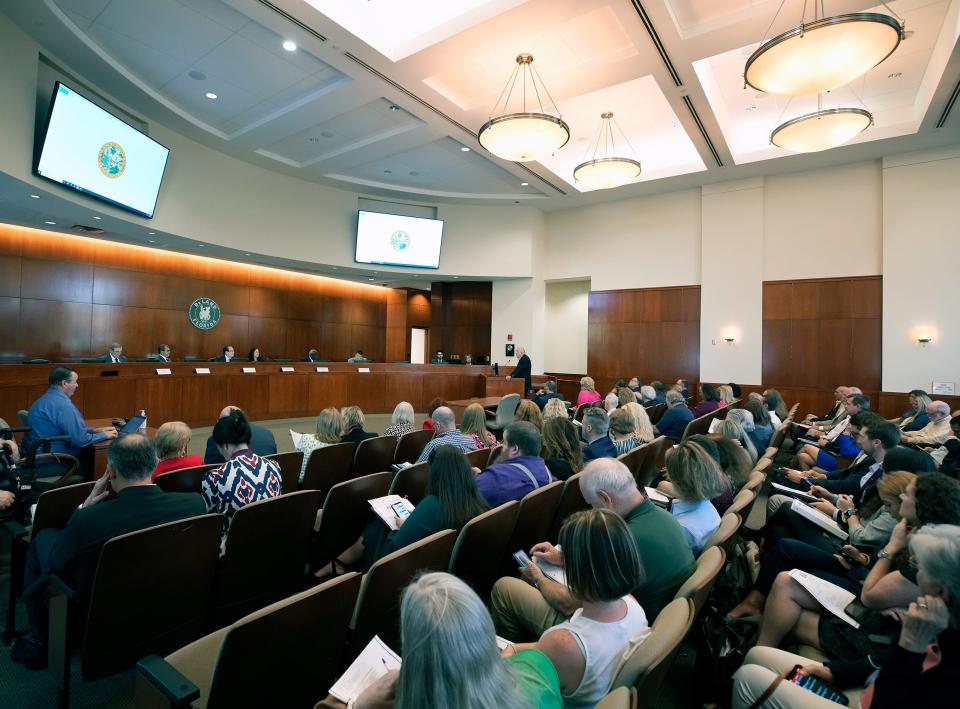 Residents and officials packed the DeLand City Commission Chambers Tuesday to share requests for lawmakers ahead of the 2024 Florida Legislative Session.