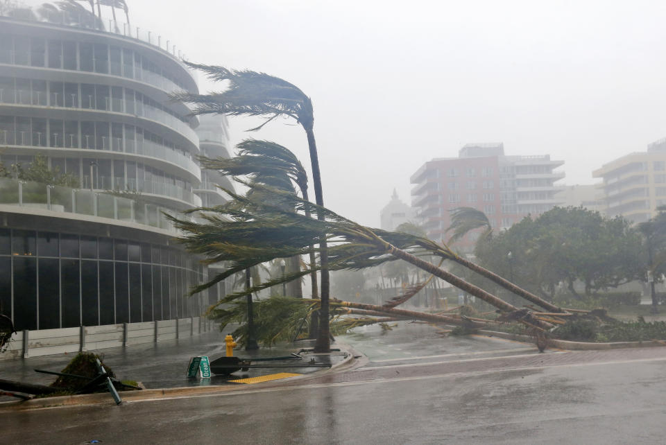 El paso destructor de Irma por Florida