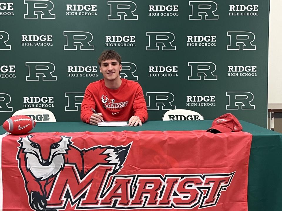 Ridge High School's Will Deady committed to play football at Marist