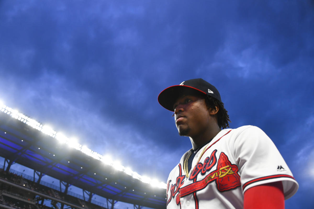 VIDEO: Adorable Kid Mashing HR in Ronald Acuna Jr Jersey and Going Wild  Will Make Your Day