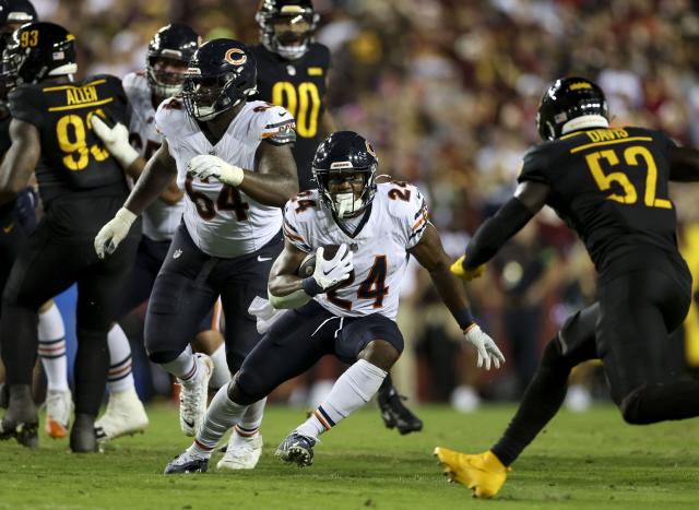 Chicago Bears snap 14-game skid as DJ Moore's career night dooms Washington, NFL