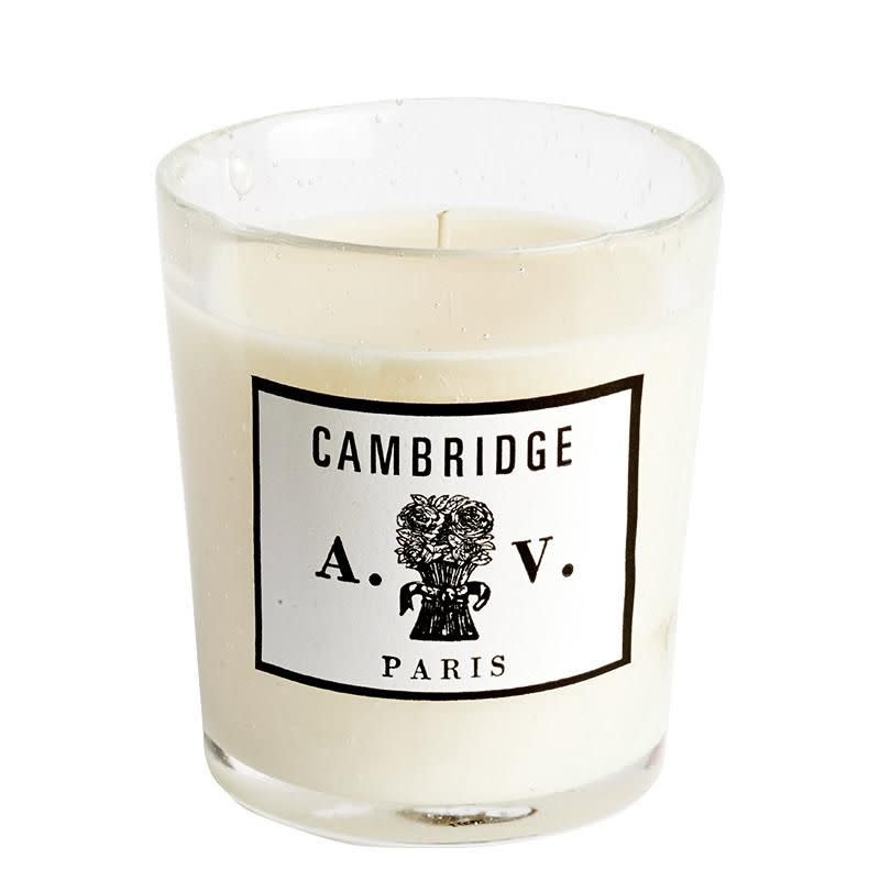 <p><a href="https://www.aedes.com/products/copy-of-cabourg-candle-glass-8-3oz" rel="nofollow noopener" target="_blank" data-ylk="slk:Shop Now;elm:context_link;itc:0;sec:content-canvas" class="link rapid-noclick-resp">Shop Now</a></p><p>Cambridge Candle </p><p>aedes.com</p><p>$92.00</p>