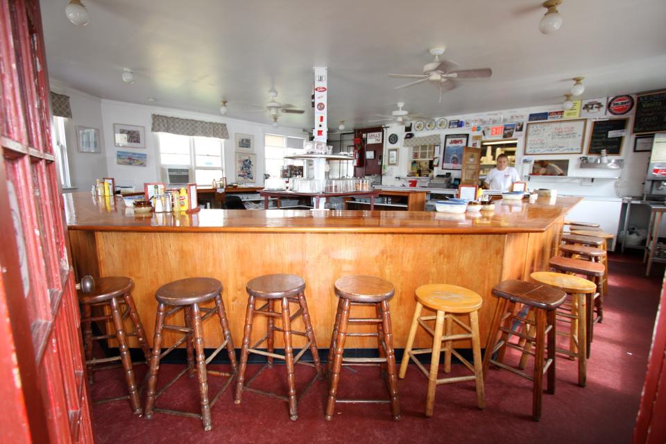 The interior of the Holiday Snack Bar in Beach Haven, shown in 2019.