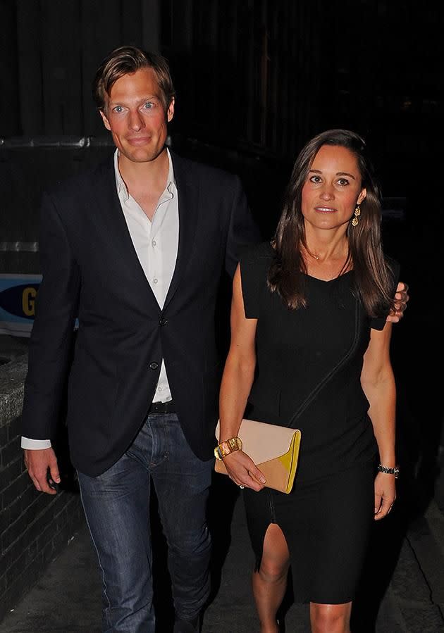 Pippa pictured with her ex-boyfriend Nico Jackson.