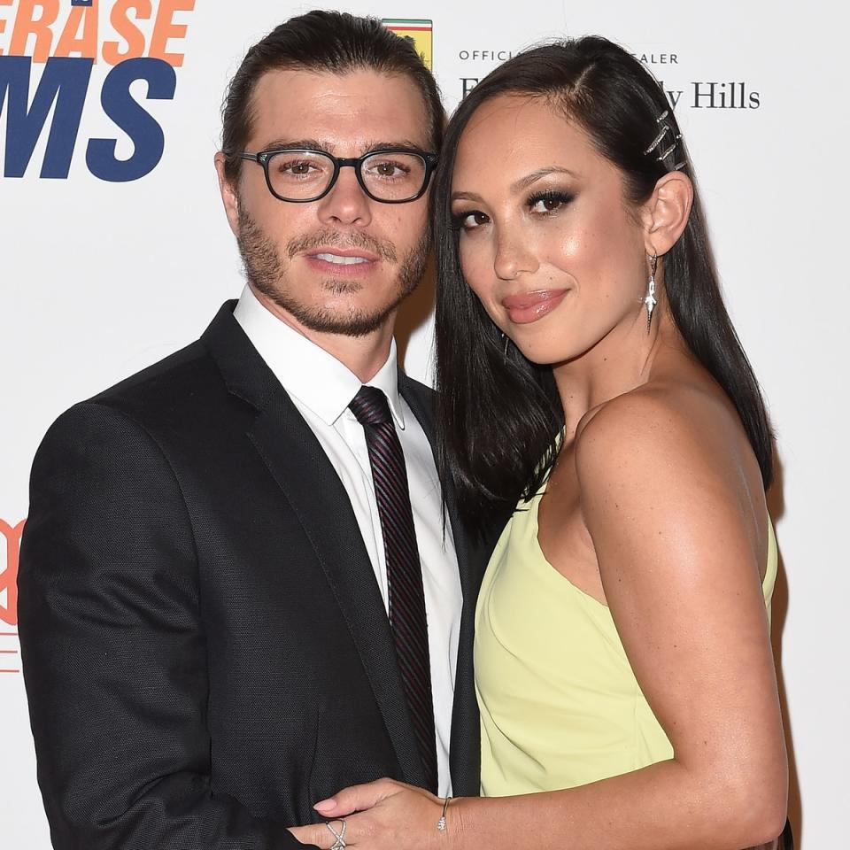 Matthew Lawrence and Cheryl Burke