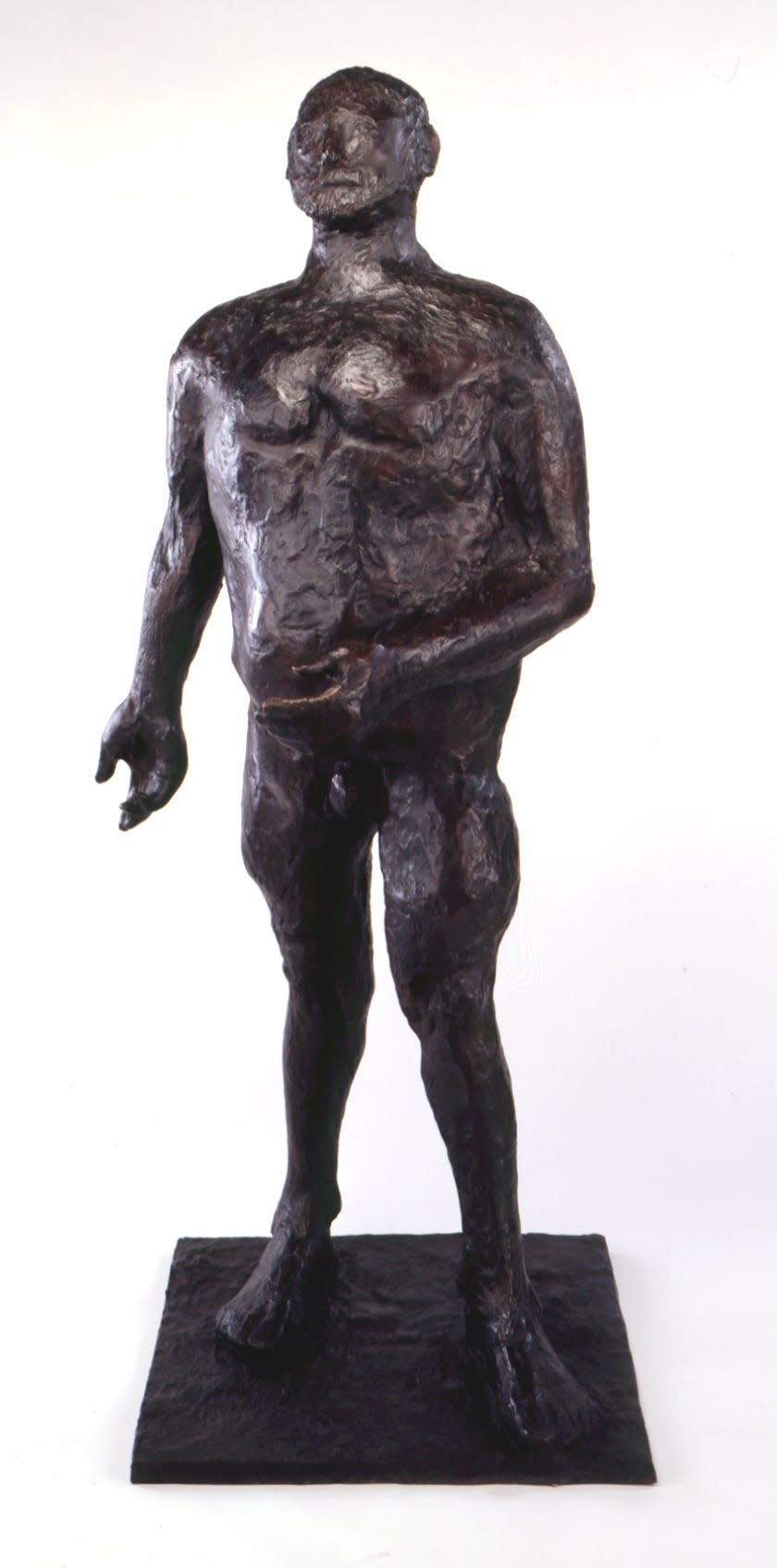 Leonard Baskin’s 1963 bronze sculpture of “Hephaestus” is part of The Ringling’s “Embodied” exhibit of works from its own collection that deal with the human form.