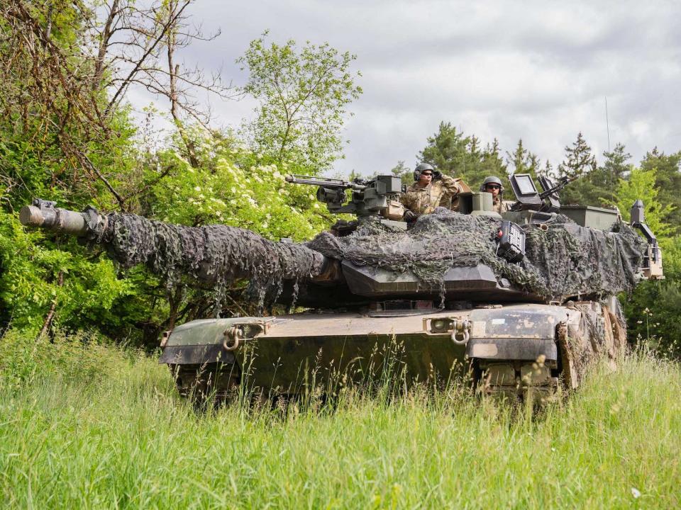 A US M1 Abrams tank