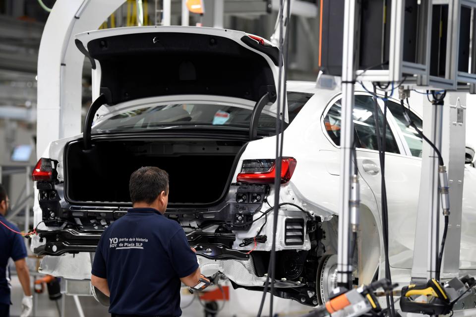 Fábrica de BMW en San Luis Potosí, México. (Foto: ALFREDO ESTRELLA/AFP via Getty Images)