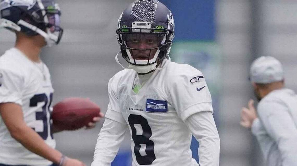 Seahawks rookie cornerback Coby Bryant is passing daily tests by veteran quarterbacks and receivers in an impressive start to his first NFL training camp.