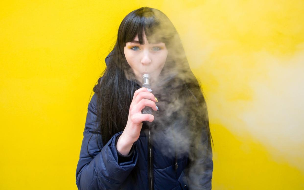 Experts are concerned vaping products appeal to young sensibilities with flavours like sweets and fruits - iStockphoto