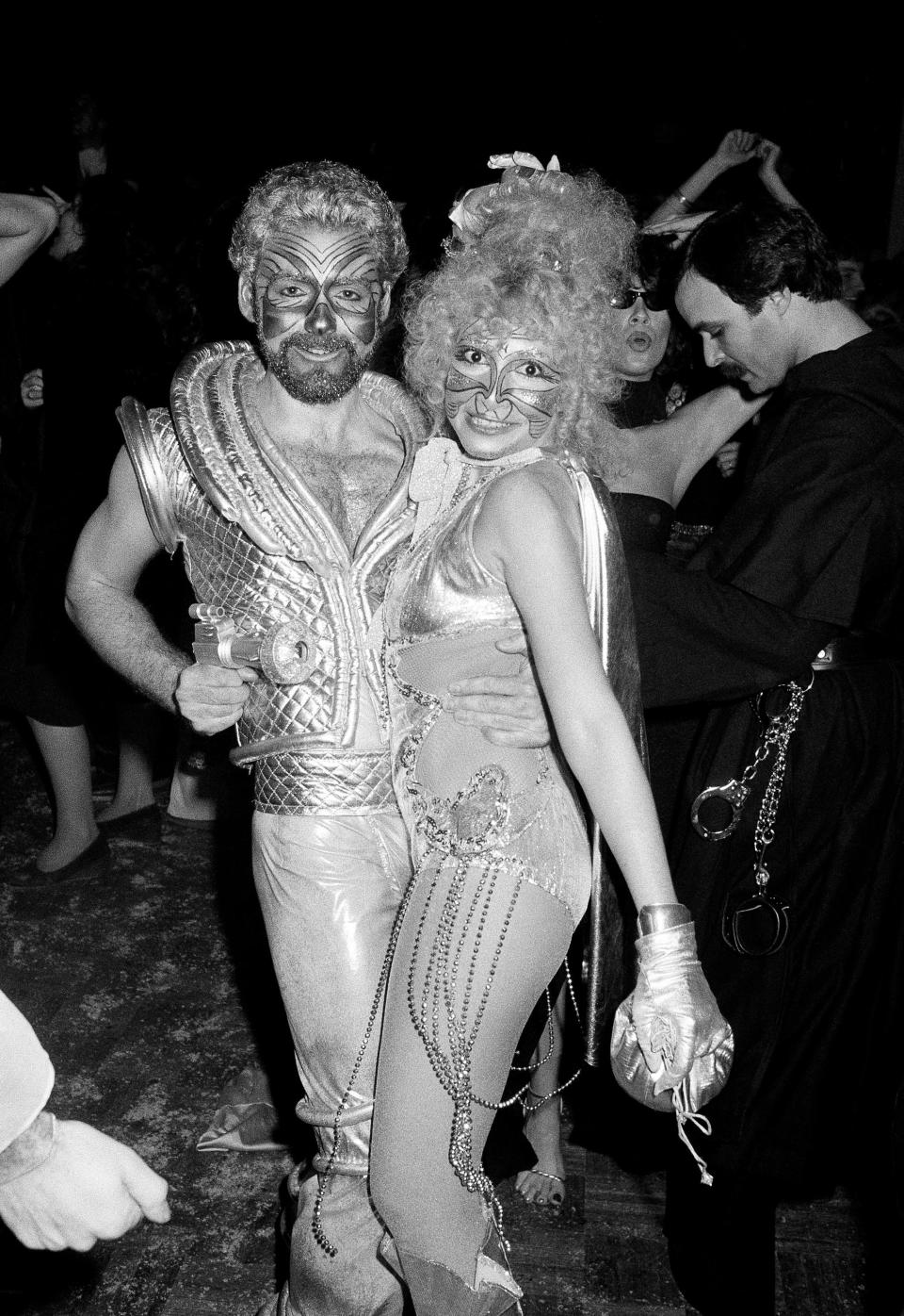 Halloween costumes in 1977.