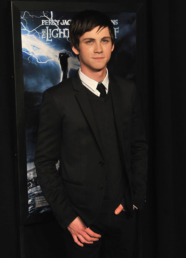 Percy Jackson and the Olympians NY premiere 2010 Logan Lerman