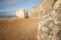 <p>Budding geologers will appreciate the chalk stacks and white cliffs of Botany Bay – a beach famed for its fossil hunting and rock pools. Smugglers were once rife here, however now you're more likely to see people relaxing on this sandy UK beach. </p><p><a class="link " href="https://www.visitthanet.co.uk/attractions/botany-bay/" rel="nofollow noopener" target="_blank" data-ylk="slk:MORE INFO;elm:context_link;itc:0;sec:content-canvas">MORE INFO</a> </p><p><strong>Where to stay: </strong>Boasting picturesque views of the English Channel and the North Sea, the charming <a href="https://www.booking.com/hotel/gb/the-fayreness-kingsgate.en-gb.html?aid=2070935&label=sandy-beaches" rel="nofollow noopener" target="_blank" data-ylk="slk:Botany Bay Hotel;elm:context_link;itc:0;sec:content-canvas" class="link ">Botany Bay Hotel </a>enjoys an elevated position on the cliff tops in Kingsgate, near Broadstairs.</p><p><a class="link " href="https://www.booking.com/hotel/gb/the-fayreness-kingsgate.en-gb.html?aid=2070935&label=sandy-beaches" rel="nofollow noopener" target="_blank" data-ylk="slk:CHECK PRICES;elm:context_link;itc:0;sec:content-canvas">CHECK PRICES</a></p>