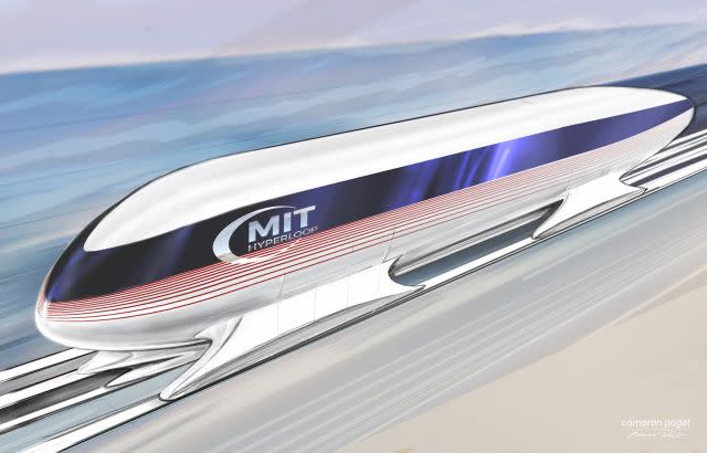 This is how MIT hopes its Hyperloop concept will look in the final version.