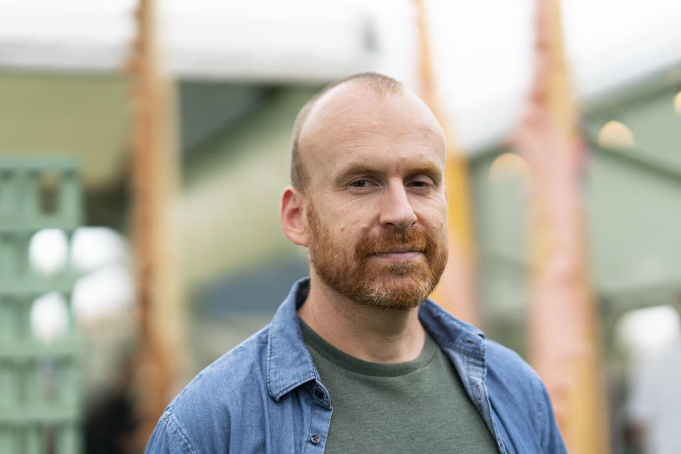 HAY-ON-WYE, WALES - JUNE 1: Matt Haig, British novelist, during the 2019 Hay Festival on June 1, 2019 in Hay-on-Wye, Wales. (Photo by David Levenson/Getty Images)