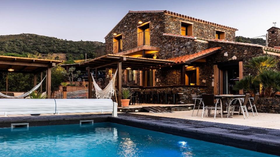 View of the house from the pool - Credit: Groupe Mercure/Forbes Global Properties