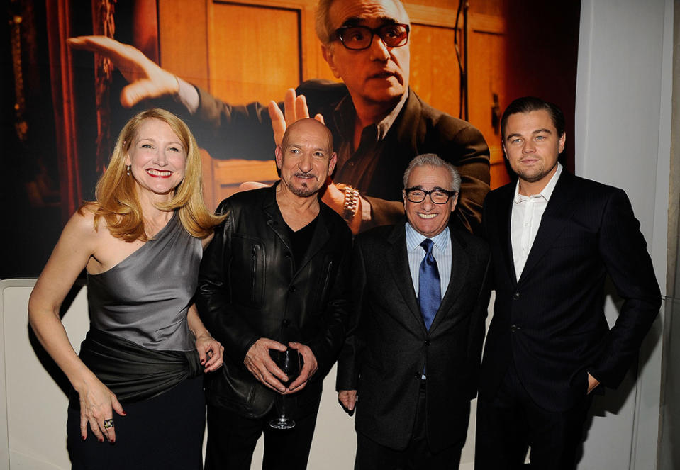 Giorgio Armani Honors Shutter Island 2010 Patricia Clarkson Ben Kingsley Martin Scorsese Leonardo DiCaprio