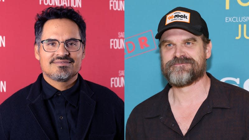 Michael Peña; David Harbour