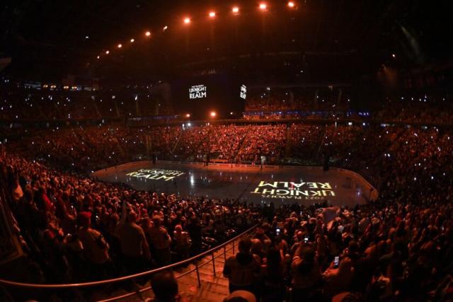 Inside the Golden Knights' introduction to the Stanley Cup - Las