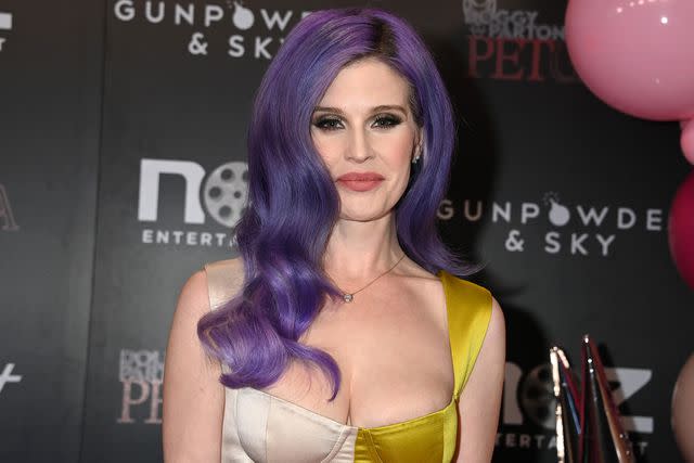 <p>AFF-USA/Shutterstock</p> Kelly Osbourne in Nashville in January 2024