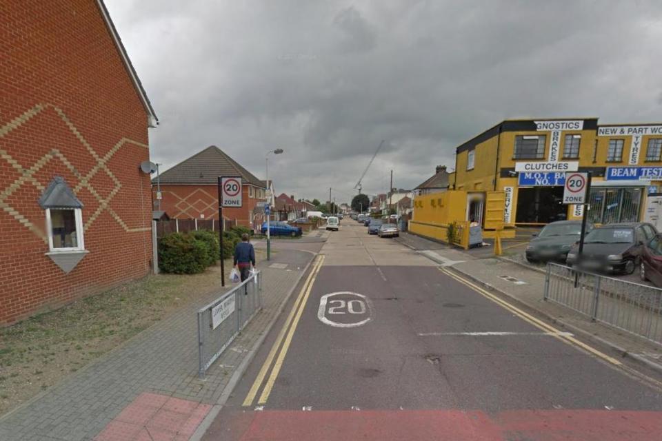 Crash: A man has died after an alleged hit-and-run: Google Street View