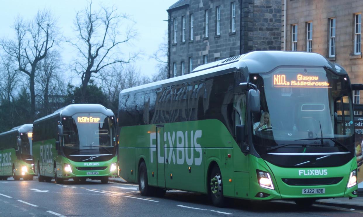 <span>FlixBus began in Germany in 2013 and now operates in more than 40 countries.</span><span>Photograph: PR</span>