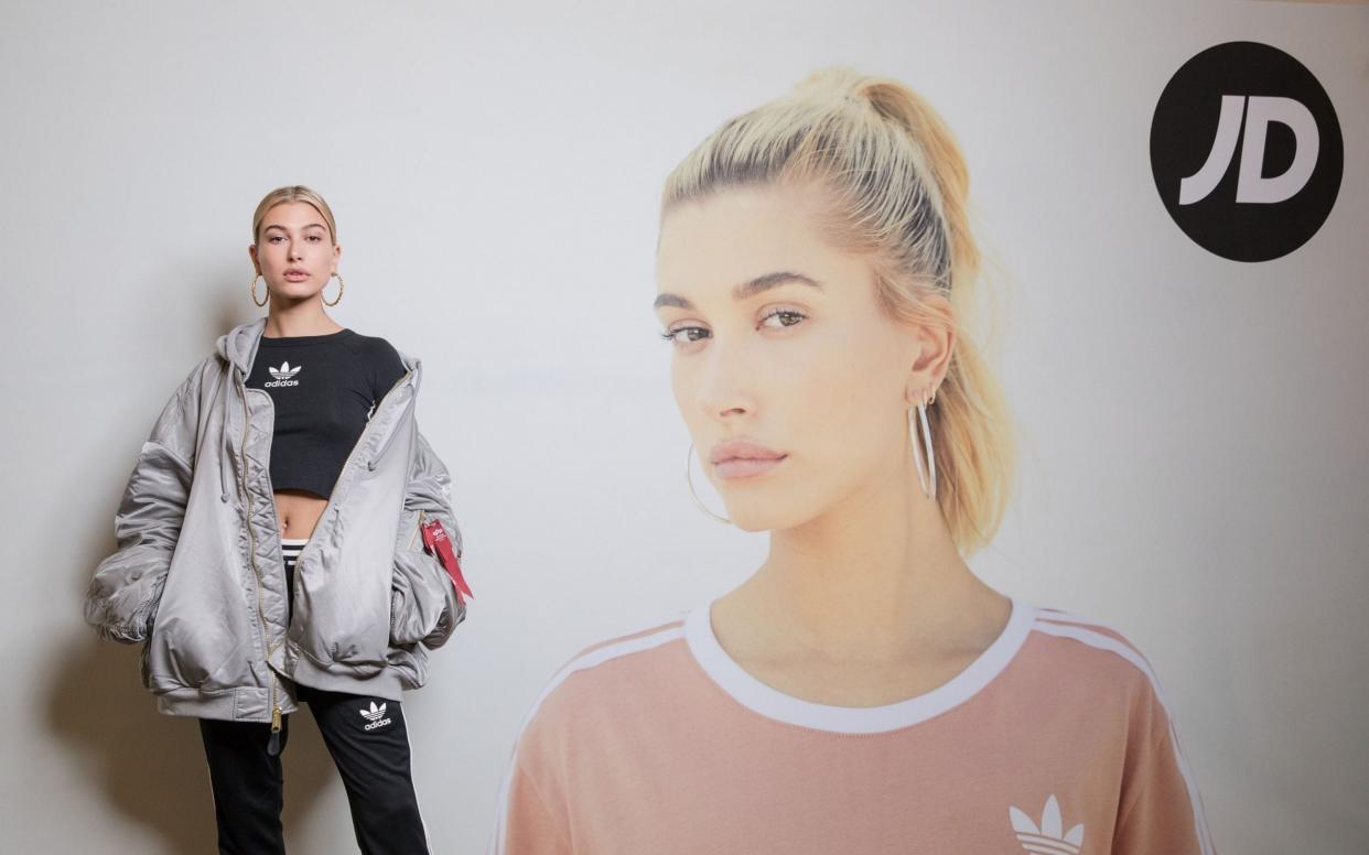 Hailey Baldwin, JD Sports - Tristan Fewings  /Getty Images Europe  