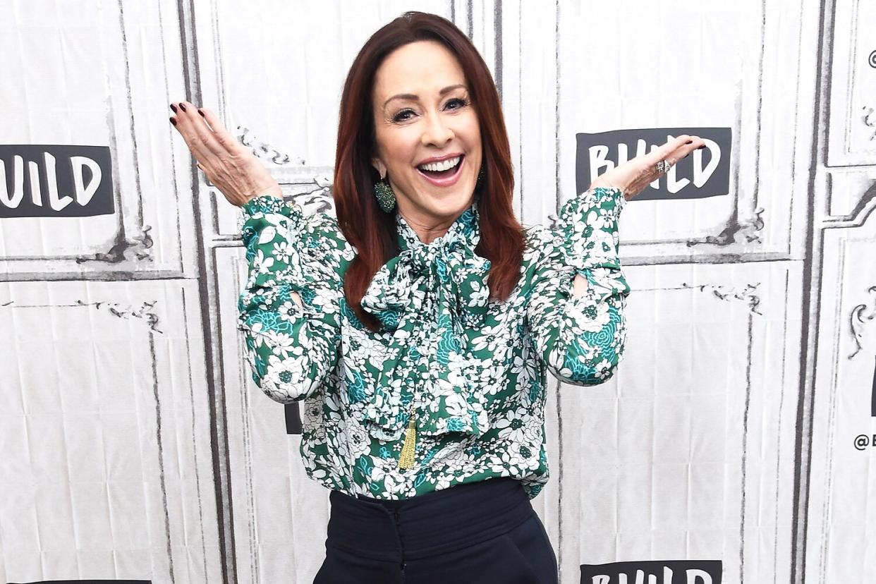 Patricia Heaton visits Build Series to discuss the charitable foundation Giving Tuesday at Build Studio on November 26, 2018 in New York City.