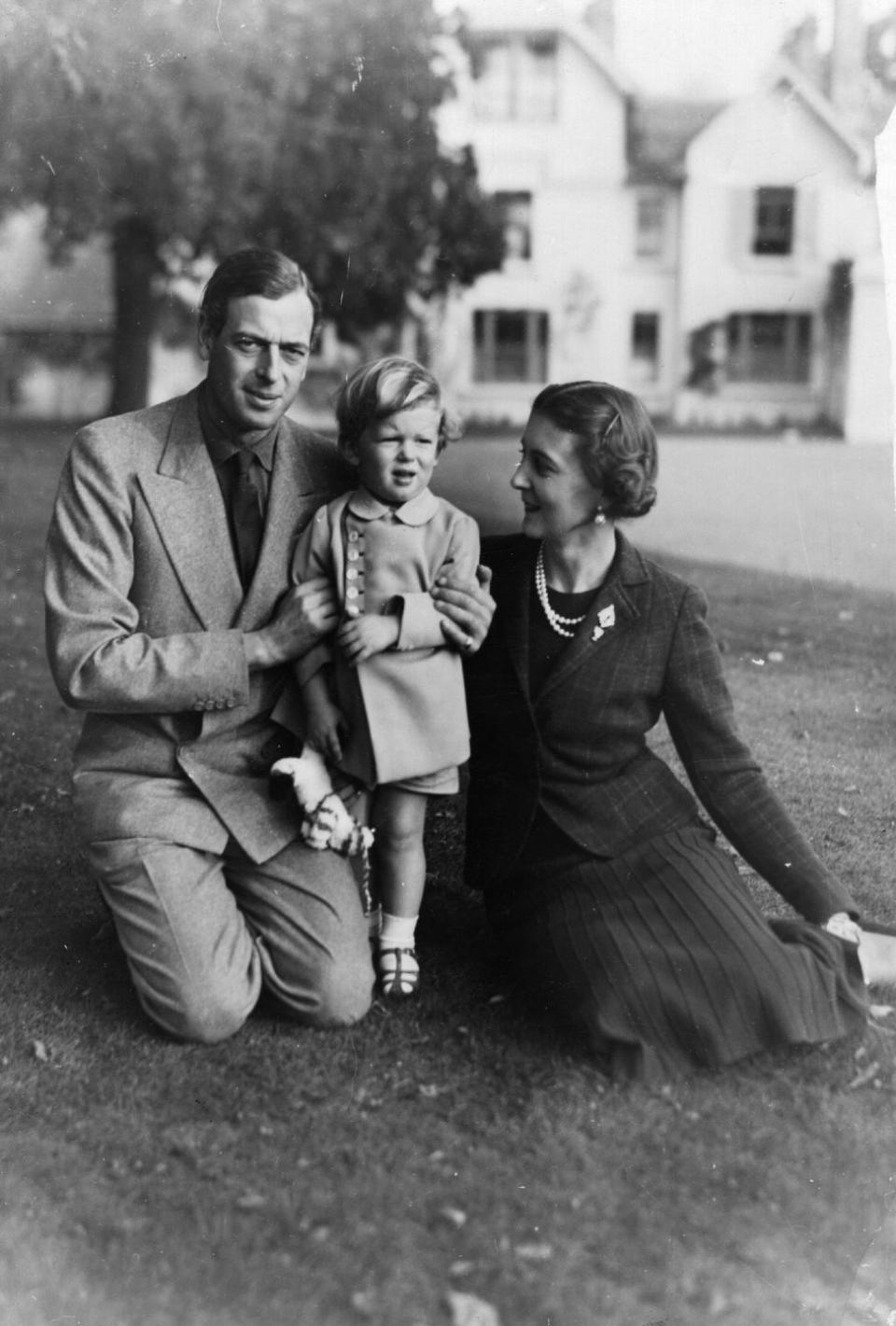 <p>His mother, Princess Marina, was the daughter of Prince Nicholas of Greece and Denmark and Grand Duchess Elena Vladimirovna of Russia. His father was the youngest son of King George V and Queen Mary.</p>