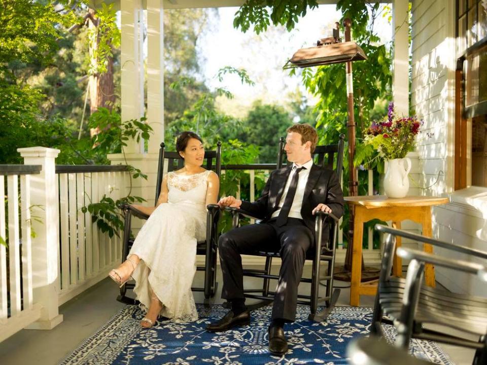 Mark Zuckerberg Priscilla Chan wedding