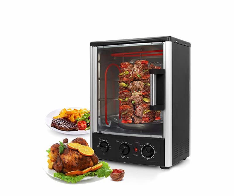 4) NutriChef Upgraded Multi-Function Rotisserie Oven