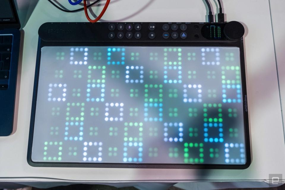 El Embodme Erae II en NAMM 2024.