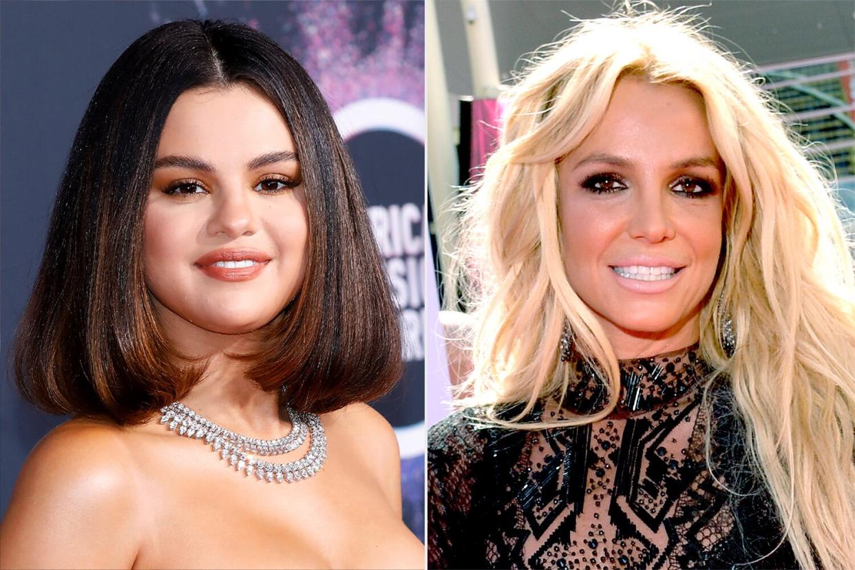 selena gomez, britney spears