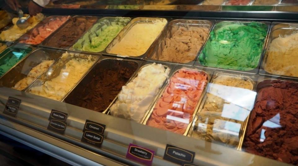 A woman is suing Cold Stone Creamery claiming that the company is violating New York business law by selling pistachio ice cream without pistachios (Jenna Marie Duncan)