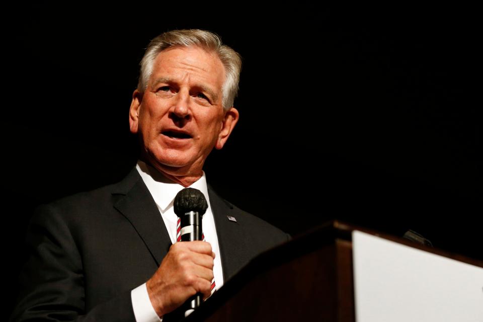 Tommy Tuberville had a 159–99 record as a college football head coach.