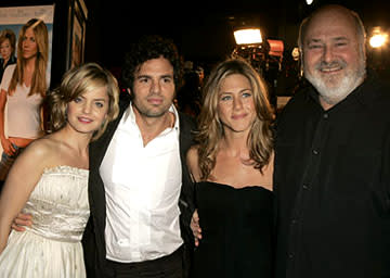 Mena Suvari , Mark Ruffalo , Jennifer Aniston and Rob Reiner at the LA premiere of Warner Bros.' Rumor Has It...