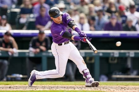 MLB: Arizona Diamondbacks at Colorado Rockies