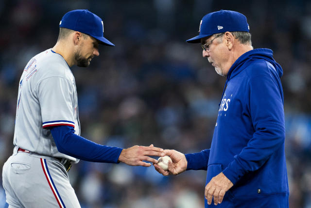 Rangers rout Blue Jays, 9-2