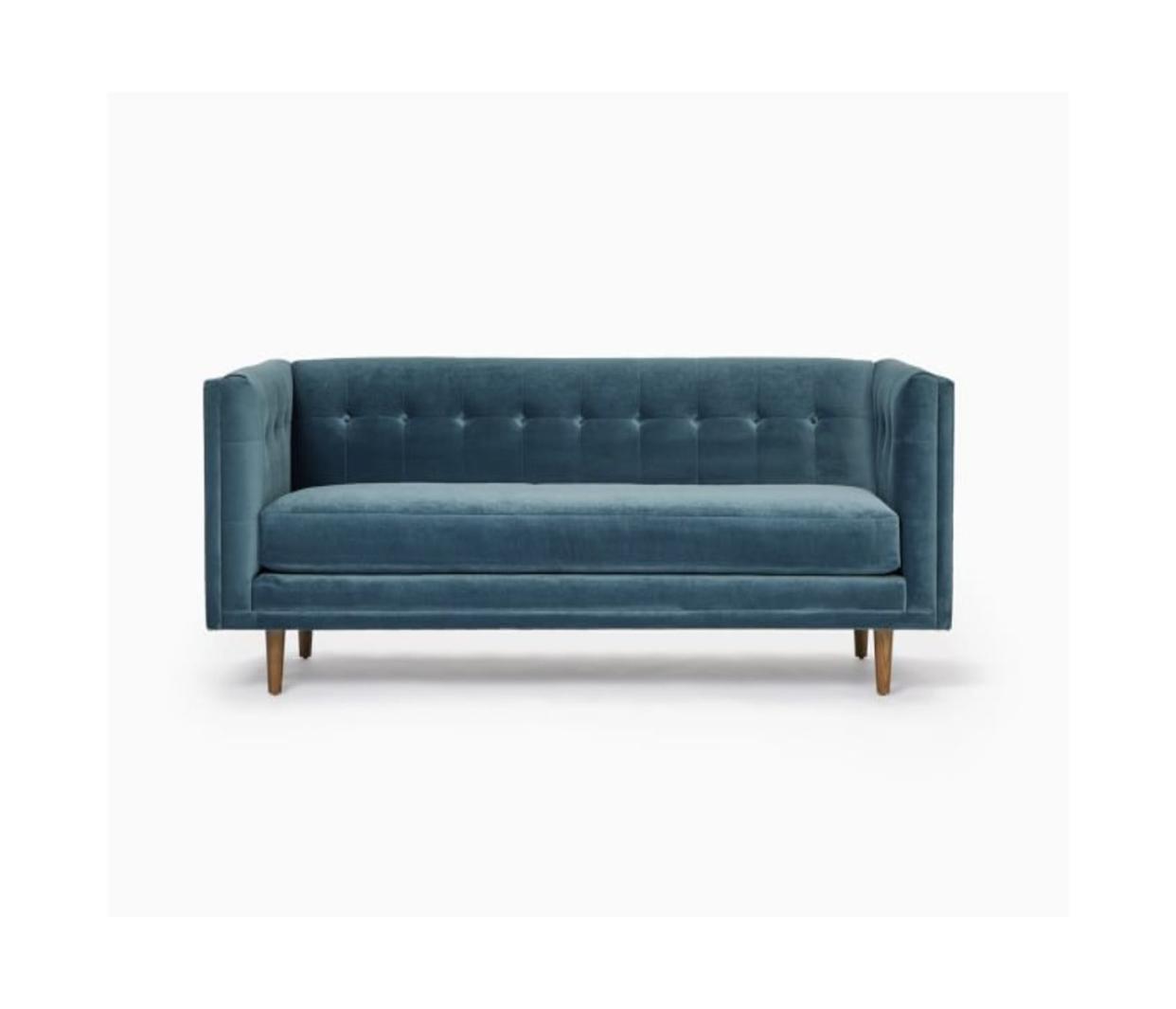 <p><a href="https://go.redirectingat.com?id=74968X1596630&url=https%3A%2F%2Fwww.westelm.com%2Fproducts%2Fbradford-sofa-82-h3781&sref=https%3A%2F%2Fwww.townandcountrymag.com%2Fthe-scene%2Fweddings%2Fg45322894%2Fwedding-registry-tips-and-tricks%2F" rel="nofollow noopener" target="_blank" data-ylk="slk:Shop Now;elm:context_link;itc:0;sec:content-canvas" class="link rapid-noclick-resp">Shop Now</a></p><p>Velvet Seating</p><p>westelm.com</p><p>$1099.00</p><span class="copyright">Courtesy</span>