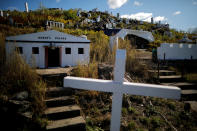 En la imagen, Holy Land USA, un parque temático dedicado a la Biblia que abrió sus puertas en la ciudad de Waterbury, en Connecticut (Estados Unidos), en 1955 y que posteriormente quedó abandonado. (Foto: Brian Snyder / Reuters).