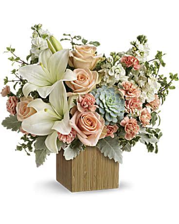 <p><strong>teleflora</strong></p><p>teleflora.com</p><p><a href="https://go.redirectingat.com?id=74968X1596630&url=https%3A%2F%2Fwww.teleflora.com%2Fmothers-day-flowers&sref=https%3A%2F%2Fwww.countryliving.com%2Flife%2Fg4217%2Fbest-mothers-day-flowers%2F" rel="nofollow noopener" target="_blank" data-ylk="slk:Shop Now;elm:context_link;itc:0;sec:content-canvas" class="link ">Shop Now</a></p><p>Roses, lilies, and tulips are among the most popular bouquets for Mother's Day on Teleflora, where bouquets range from $50 and up. The site offers "Deal of the Day" bouquets where you can select your price and any add-ons (chocolate, stuffed animal, or balloons), and a local florist will craft and deliver a beautiful bouquet for you.</p>