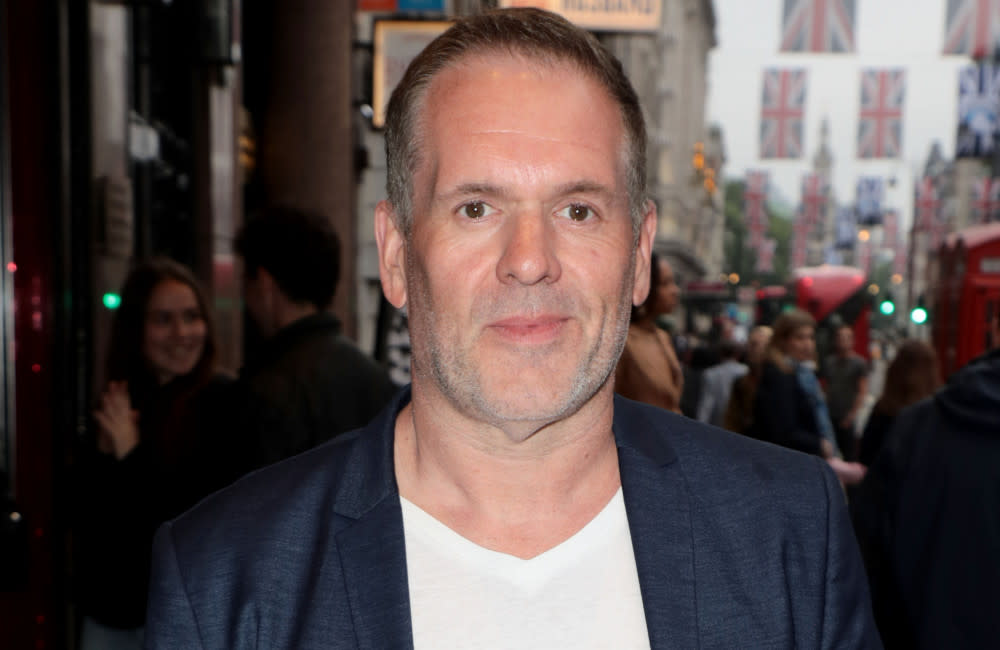 Chris Moyles has shed a lot of weight in recent weeks credit:Bang Showbiz